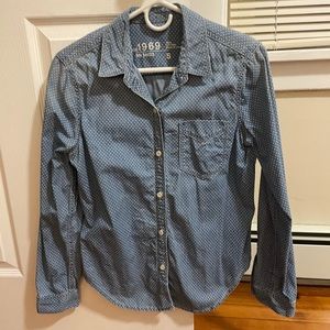 Gap denim shirt pre owned